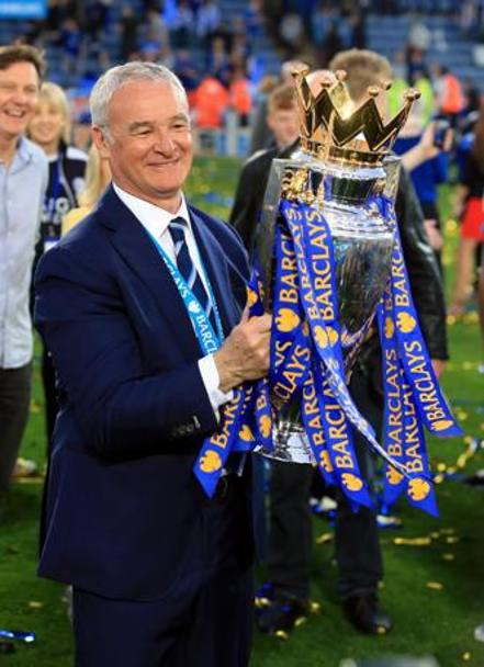 Il miracolo del Leicester: Claudio Ranieri sbaraglia tutte le big e vince la Premier League. Pa